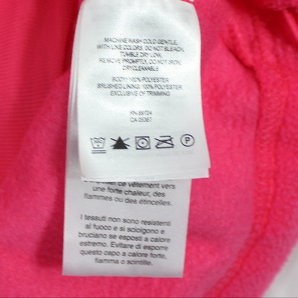 Women's Pink Columbia Fleece Full Zip Jacket Sz L - Picture 6 of 8